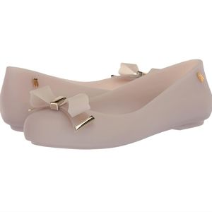 Melissa Space Love III Milk Bow Flats Shoes
